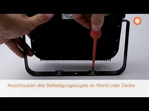 LEDVANCE Floodlight Sensor Leuchten Installation