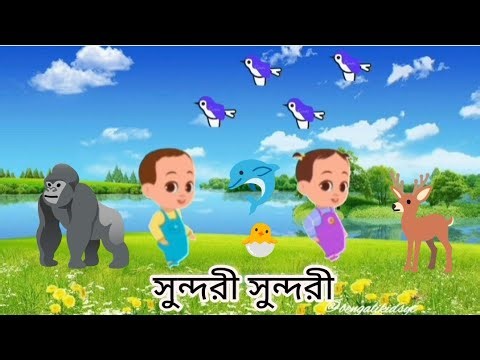 সুন্দরী সুন্দরী ।। Sundori sundori song ।। Bengali rhymes| kid's song @Bengalikidsyt