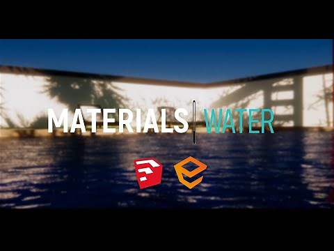 ENSCAPE 3.0 | REALISTIC WATER MATERIAL | SKETCHUP 2019