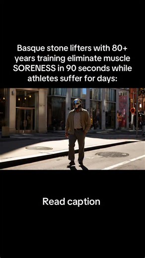 Magnum on Instagram: "1. In Spain’s Basque Country where harrijasotzaileak lift 200kg stones overhead repeatedly in competitions requiring weeks of brutal training, I met Mikel Ezkurra — 81 years old, lifting 67 years, recovering from extreme exertion in 90 seconds with zero next-day soreness while Olympic athletes need ice baths and week-long recovery. His technique: “odol bultzada” — blood push. Immediately after maximum effort, he lies flat, raises both legs vertical against wall for 60 secon