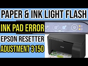 Epson L3150 Ink Pad Reset Using Epson Adjustment Program