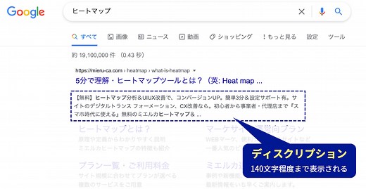 メタディスクリプションとは？文字数や書き方・例文、SEO効果をわかりやすく解説 - ミエルカマーケティングジャーナル