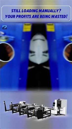Still Loading Manually? Your Profits Are Being Wasted | Auto Loading Tube Laser Cutter