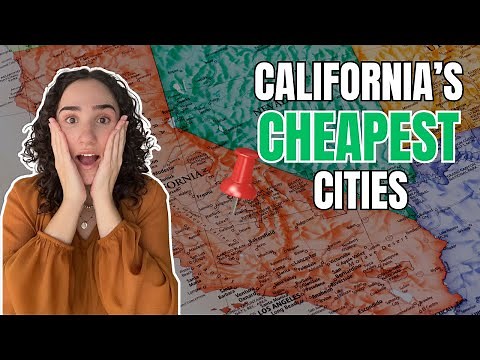 Top 5 AFFORDABLE Cities in California 2025 | Best California Cities for First Time Buyers