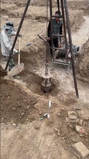 Machine digging process for fast and efficient ground excavation