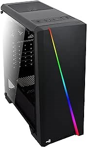 AeroCool Cylon RGB Mid Tower with Acrylic Side window, Black
