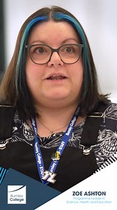 "To see my Students achieve better results than they thought they could, I think - wow that’s amazing, I’ve done that!” Teaching is such a special opportunity to change lives, including your own. This demanding and fulfilling position creates incredible stories. Zoe Ashton, our brilliant Science, Health and Education Programme Leader, finds her job satisfaction in seeing her Students flourish. Do you have a passion to inspire future generations? Join our Team: https://buff.ly/3CNwHN5 | Burnley C