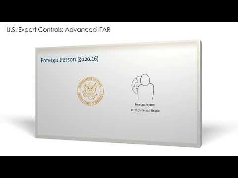 U.S. Export Controls: Advanced ITAR