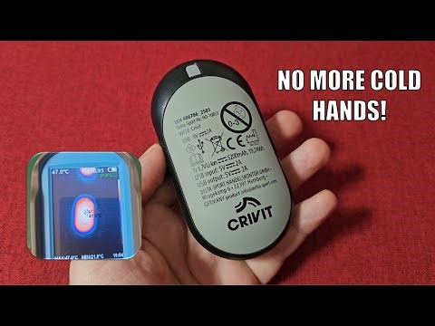 CRIVIT Rechargeable Hand Warmer (from Lidl or Kaufland) - unboxing, test and review