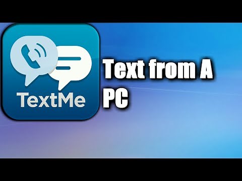 How to text from a Computer