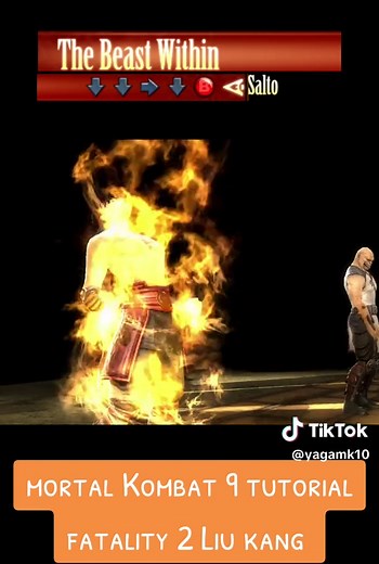 Liu Kang's Fatality Tutorial in Mortal Kombat 9