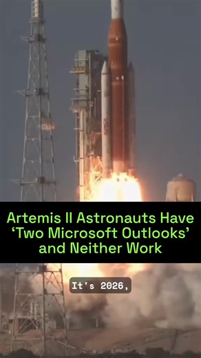 Microsoft Outlook Fails for Astronauts in Space