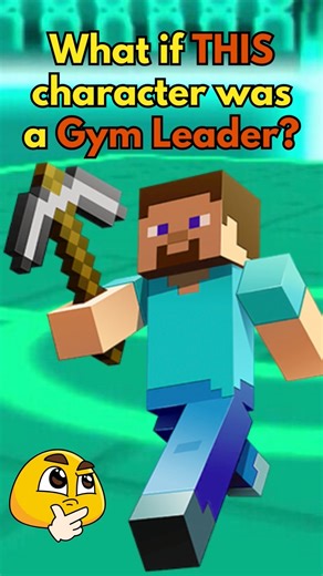 IF STEVE becomes a Gym Leader… The Results Are INSANE 😳🔥 #shorts