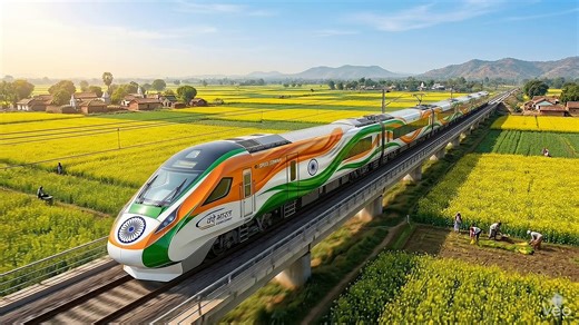 India to Develop Its Fastest BG Train at 220 km/h 🚆🔥Indian Railways to manufacture its fastest-ever train, with top speed of 220 km/h & operating speed of 200 km/h. A total of two such trainsets will be built with 16 coaches each.Exciting times for Indian Railways ahead 🤞
