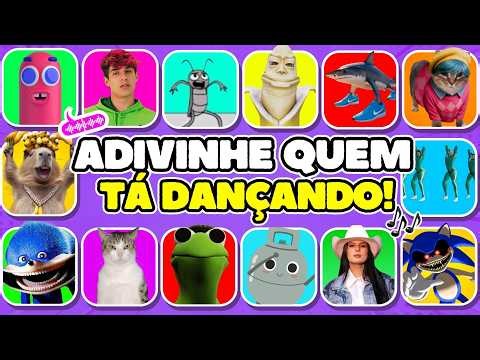 GUESS WHO'S DANCING! 🎶Void Cauan, Ana Castela, Sonic Shin, Capi Banana, Olha o gás