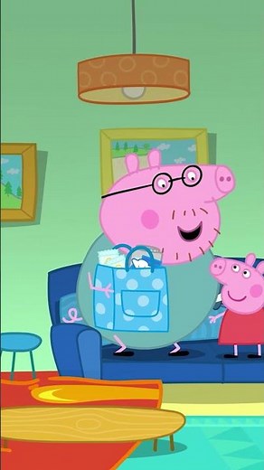 The Floor is LAVA! #PeppaPig #Shorts