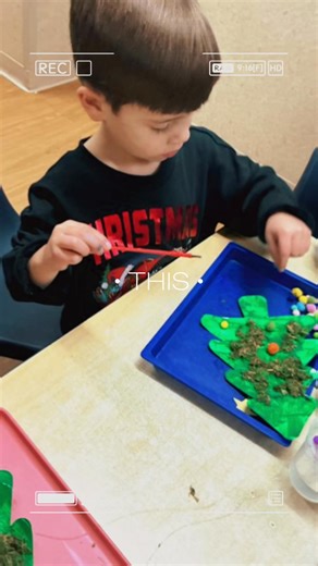 Over several days, our Pre-K friends dove into a multi-step art STEM process to create their very own holiday trees. From planning and problem-solving to building, decorating, and refining their designs, this project supported executive functioning, fine-motor skills, creativity, and perseverance. Each step mattered and so did their ideas! Watching their confidence grow with every layer added was pure magic. Learning really does shine brightest when children are given time, tools, and trust | Li