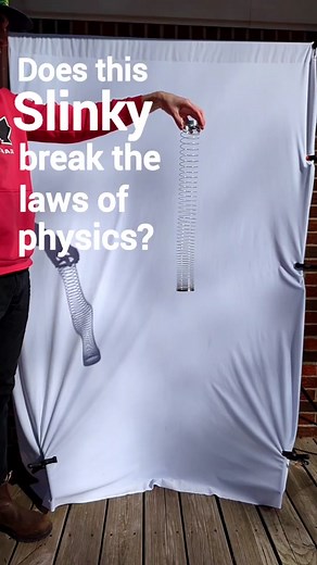 The Levitating Slinky: Exploring Newton's Laws of Physics