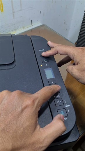 How to Enter Service Mode on Canon G2010 Printer #youtubeshorts #tipsandtricks #tutorial #laptop