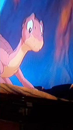 the land before time XIV : journey of the brave . littlefoot dad scenes nam dam nam som