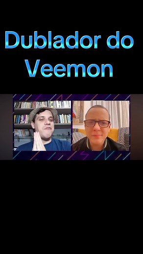 Felipe Grinnan e o Veemon no Mundo de Digimon
