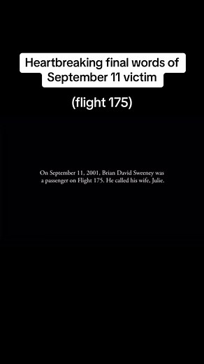 Brian Sweeney's Heartfelt Voicemail on 9/11