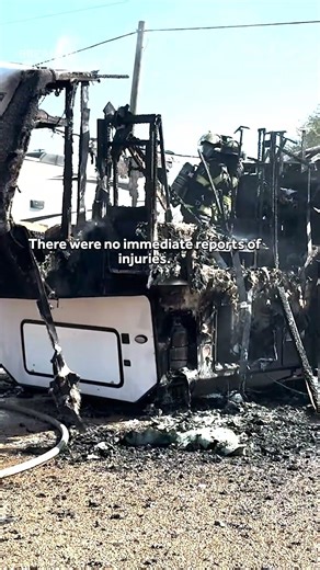 Fire destroys camper at Mississippi State Fairgrounds in Jackson