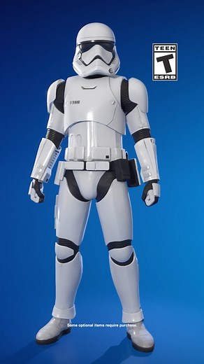 Fortnite | The First Order Stormtrooper is clean 😎 Link your myDisney and Epic Games accounts to unlock the Outfit! fn.gg/Stormtrooper | Instagram
