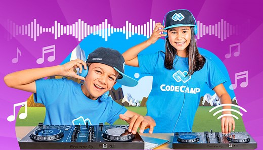DJ Camp (Ages 8-13) - Code Camp
