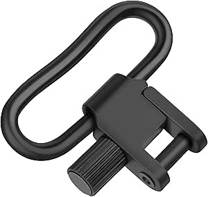 Amazon.com : EZshoot QD Sling Swivel, 1 inch Sling Swivel Mount, Rifle Sling Clips, Heavy Duty Tri-Lock 2 Point Sling Attachment Mount, 1 PC : Sports & Outdoors