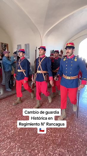 Cambio de Guardia Histórico en el Regimiento N° Rancagua