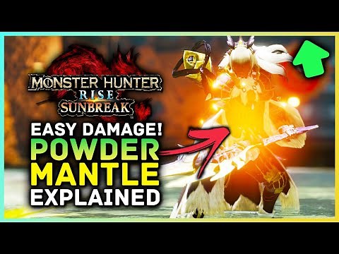 Monster Hunter Rise Sunbreak | Powder Mantle Explained - Title Update 3 Skill Guide