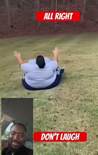 Watch her slip and roll into the bush don't laugh too loud