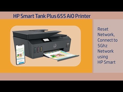 HP Smart Tank 651 | 655 AiO Printer : Connect to 5GHz network with HP Smart
