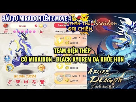 Legendary Pokémon Battle: Black Kyurem is much stronger | Investing in Miradon Z Move 4 | Steel Team