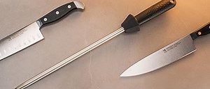 diamond sharpening rod sharpener