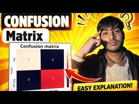 Confusion Matrix & Heat map//Explanation// making in code //#python #confusionmatrix #learningpython