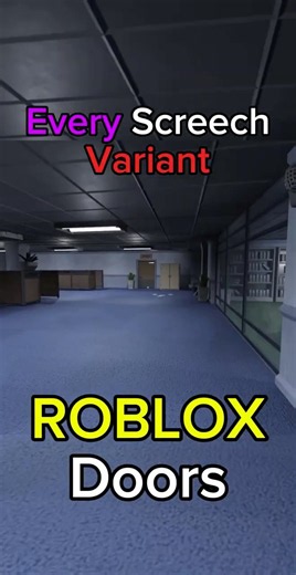 Every Screech Variant #doors #roblox #robloxsdoors