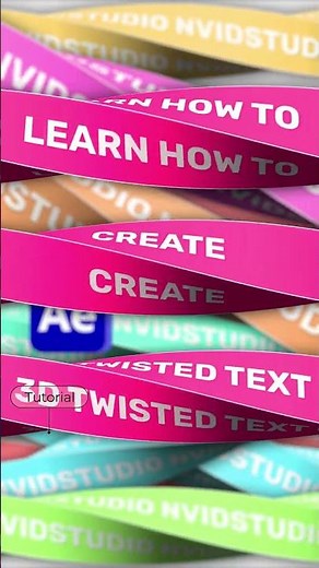 How to Create a Stunning 3D Twisted Text Box in After Effects | Step-by-Step Tutorial