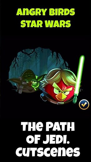 Angry Birds Star Wars - All Cutscenes. Part 2: The Path of Jedi.