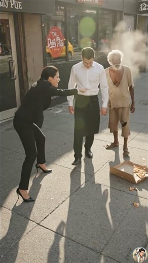 She Humiliated a Homeless Man… 5 Minutes Later His Bugatti Changed Everything #kindness