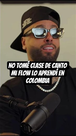 Nunca tomé clase de canto mi flow lo aprendi en colombia #nickyjam