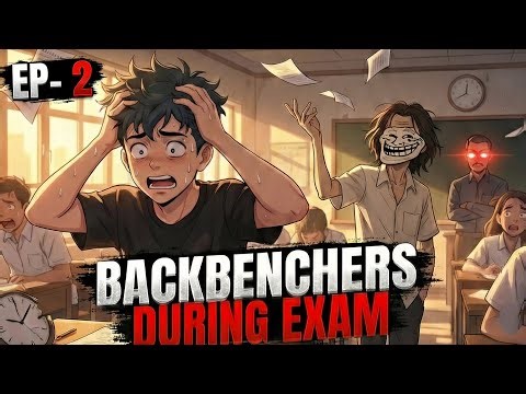 EVERY BACKBENCHERS DURING EXAM 🔥🤞| Ft. Indian Students And Exam