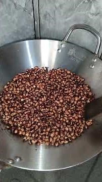 How to fry peanuts without oil at home #friedpeanuts