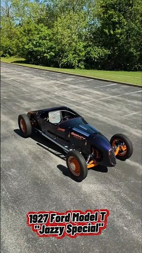The Legendary 1927 Ford Model T "Jazzy Special": A Hot Rod Icon of Speed