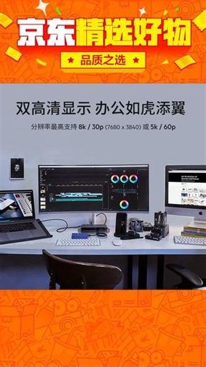 贝尔金（BELKIN）雷电3拓展坞 Intel认证 win/mac双系统 13合1 Type-C笔记本电脑拓展USB-C/DP/网口