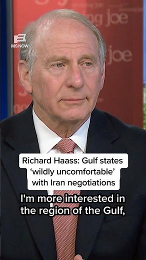Richard Haass: Gulf states ‘wildly uncomfortable’ with Trump’s Iran deal