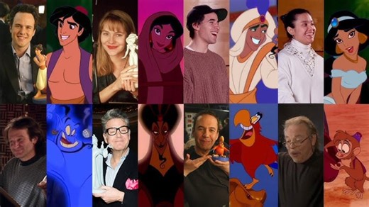 Aladdin Voice Actors 1992 60 Photos - Moonagedaydream.film