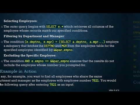 How to Select and Display Employees with Same Department and Manager in SQL