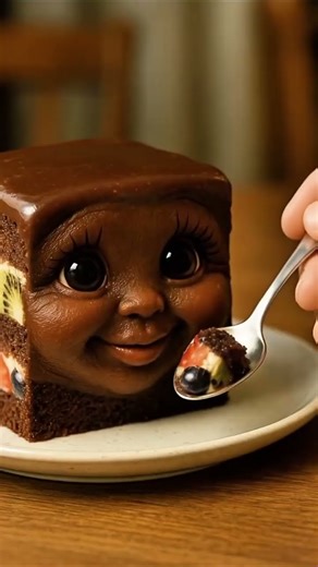 ASMR Burger Eats Burger & Cake Eats Cake! #asmr #ai